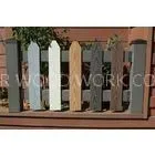 Privacy Small Garden Wood Plastic Composite Fence Materials thumbnail-1
