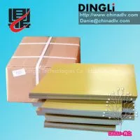 PVC Gold Core of Inkjet Printing 300 Micron Sheet for Card Making thumbnail-1