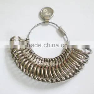 Plastic Ring Sizer Tool, Alloy Ring Gauge, Metal Finger Sizer Measure Finger Sizes US Sizes Ring Gauge, Jewelry Sizing Tool Set thumbnail-2