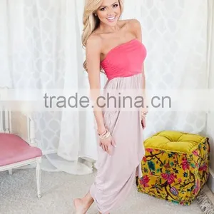 Mommy and me Maxi Dresses Cheap Long Woman Sexy Dress thumbnail-2