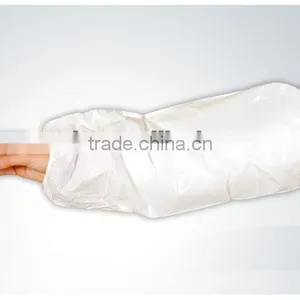 Medical Supply!qualified Disposable Plastic HDPE/LDPE Sleeve Covers, Waterproof Arm Cover thumbnail-1