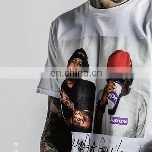 Wholesale Printing Cotton T Shirts Selection Summer Men 100 Cotton T-shirts thumbnail-3