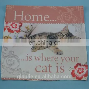 FOR ALL Age Group and Woven Technics Custom Tea Towel Digital Printing thumbnail-4