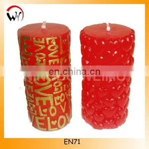 Wedding Pillar Candle thumbnail-1