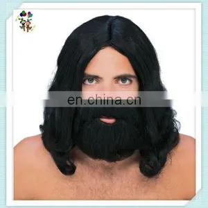 Jesus Wiseman Dress Up Halloween Adult Biblical Synthetic Wig and Beard HPC-0032 thumbnail-2