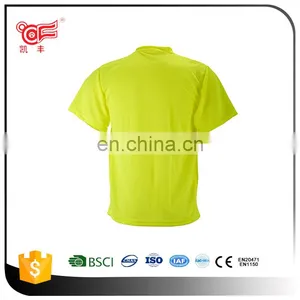 100% Cotton Reflective T-shirt on Road Safety for Wholesale KF-140 thumbnail-2