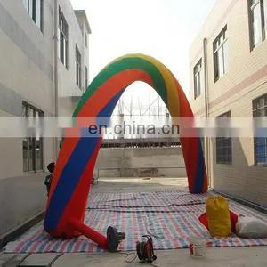 NEW Outdoor Entrance Advertising Inflatable Rainbow Arch For Sales thumbnail-6