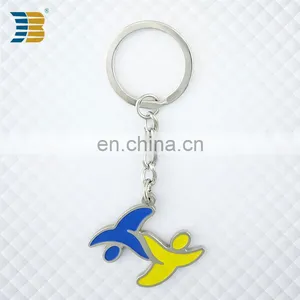 Cute Design Soft Enamel Custom Metal Key Chain thumbnail-1
