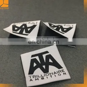Factory Wholesale Private Label Clothing Manufacturers Woven Label for Bed Sheets Labels thumbnail-3