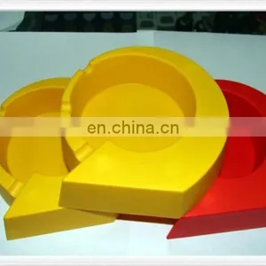 Portable Ashtray Pocket Ashtray Plastic Ashtray in Square Design Red Color Pass REACH thumbnail-4