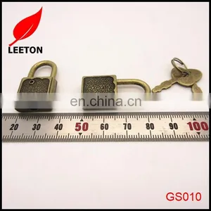 Anti-brass Colored Jewelry Box Padlock thumbnail-2