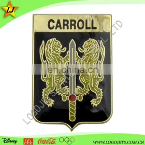 Factory Wholesale Custom Made Metal Name Soft Enamel Pin Badge thumbnail-4