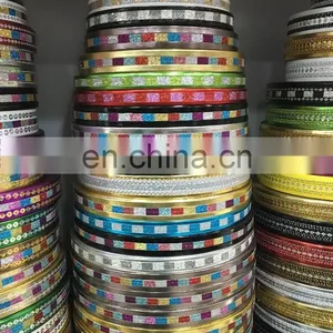 Hot Wholesale Sandal Glitter Braided Strap for Shoe Accessories thumbnail-1