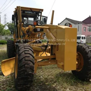 Used Original Japan CAT 140K Motor Grader thumbnail-5