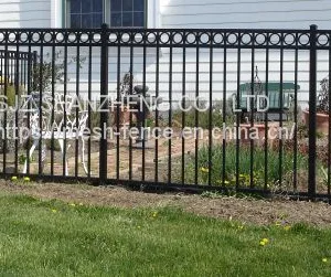 Aluminum Fence/aluminum Flat Top Fence/ Aluminum Picket Fence thumbnail-3