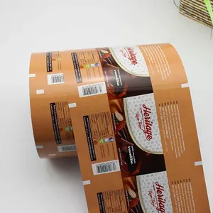 Bopp Metalized Film Roll With Heat Sealing Function as Biscuits Sachet thumbnail-3