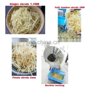 Commercial Banana Slicer Potato Cube Cutting Machine Electric Onion Slicer Machine thumbnail-7