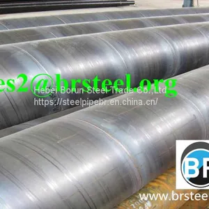 API 5L X42 2PE Carbon Steel SSAW Pipes thumbnail-1