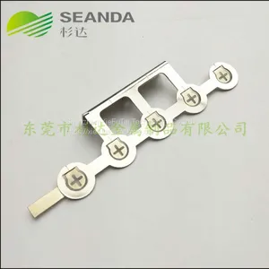 Customized Bright Nickel Plated Copper Busbar for Battery Pack Connector thumbnail-5