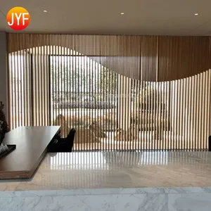 China Mamufactory Customized Modern Design Color Coated Stainless Steel Delicate Partition for Decoration thumbnail-1