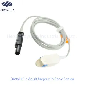 Dixtal Adult/Pediatric Silicone Soft Tip Reusable Spo2 Sensor 7Pin 3 Meters thumbnail-4