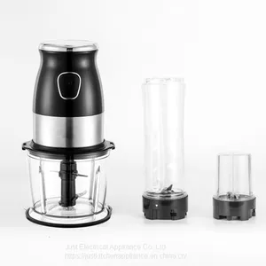 TOYIN SUS304 300W 3-in-1 Food Processor Electrical Blender Juicer Meat Grinder Grain Grinder thumbnail-1