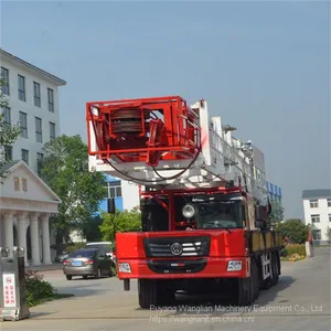 XJ850 850HP XJ1000 1000HP Heavy Duty Truck-Mounted Drilling and Workover Rig for Oil Field thumbnail-2