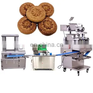 Mooncake Machine Automatic Double Stuffed Maamoul Machine Encrusting Machine thumbnail-1
