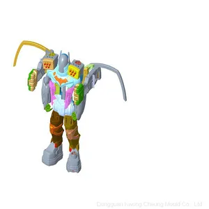 Robot Toy Set Customize Mock Up Sample Design Prototype Model thumbnail-1