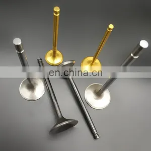 Black Nitride Gold Titanium Engine Valve For Honda Prelude H23A 2.3L NON-VTEC 92-96 in 14711-PT2-000 ex 14721-PT2-000 thumbnail-6
