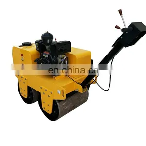 Hand Held Mini Asphalt Roller Small Walk Behind Road Roller for Sale thumbnail-3