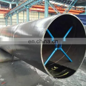 DN1400 Large Diameter Q345 Carbon Steel Sprial Welded Pipe API 5L Gr. B SSAW Pipe thumbnail-2