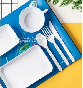 100% Biodegradable PLA Tableware For Inflight Catering thumbnail-1