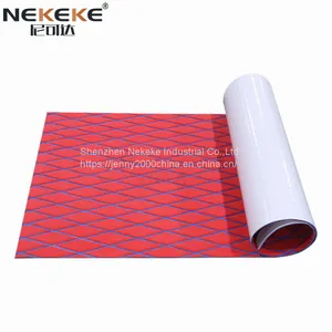 NEKEKE 6mm Red + Blue + Diamond on Surface Boat Yacht Marine EVA Deck Foam Sheet Composite Outdoor Decking thumbnail-3