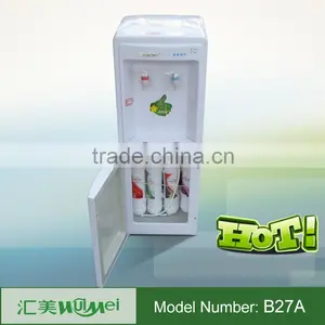 Bottled Floor Standing Water Dispenser With Sterilize Cupboard Cold and Hot Water Dispenser thumbnail-1