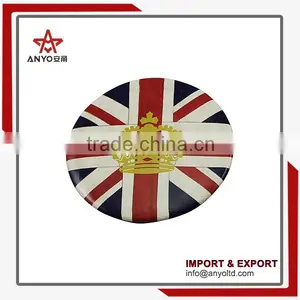 2015 Good Quality Factory Price New Metal Round Double Sides Pocket Cosmetic Mirror thumbnail-1