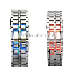 2013 New Product Hot Iron Samurai Led Watch for Gifts thumbnail-1
