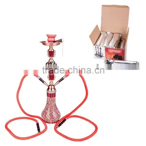 JYH04 Red Colored Smoke Hookah Wholesale China thumbnail-1