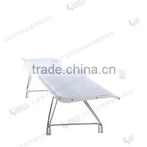 Popular Aluminum Alloy Bench Hospital Chair Waiting Office Chair H61A-3-E thumbnail-2