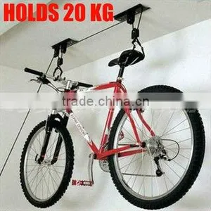 BIKE LIFT BIKE RACK BIKE HANGER BIKE STORAGE BIKE STORE BIKE HOIST BICYCLE NEW thumbnail-1