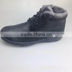 2016 High Quality Leather Boot Men Warm Fur Lining Light Outsole Hotsell Styles thumbnail-2