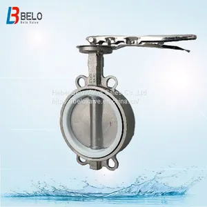 Center Line Wafer Butterfly Valve Rubber Valve Seat thumbnail-2
