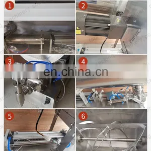 Automatic Date Mustard Peanut Butter Paste Filling Packing Machine With Pouch thumbnail-3