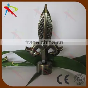 Sword Shape 28mm Curtain Pole Finial thumbnail-1