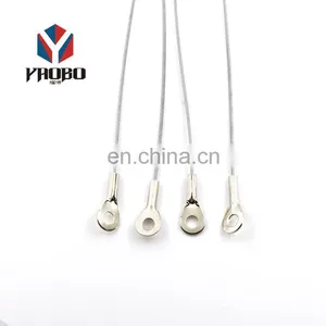 High Standard In Quality Metal Key With Custom Wire Screw Lock Ring thumbnail-4