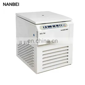 6 x 2400ml 12 Bucket Large Capacity Low Speed Refrigerated Centrifuge for Blood Bank thumbnail-1
