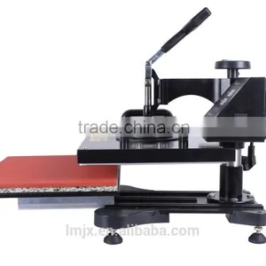 New Design 5 in 1 Heat Press Machine For T Shirt/Mug/Cap/Plate/phone Cases thumbnail-3