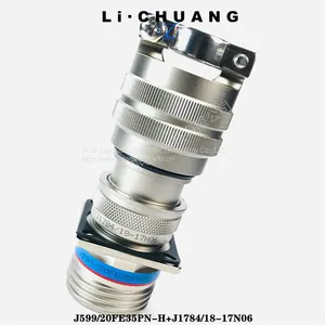 J599 Series Circular Connector Plug Socket J599-26FE35SN-H J599-20FE35PN-H thumbnail-2