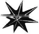 WH6234 Maple Leaf Ninja Shooting Star Shape Decoration thumbnail-1