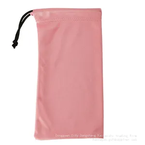 MICROFIBER DRAWSTRING BAG FOR EYEGLASSES AND SUNGLASSES thumbnail-2